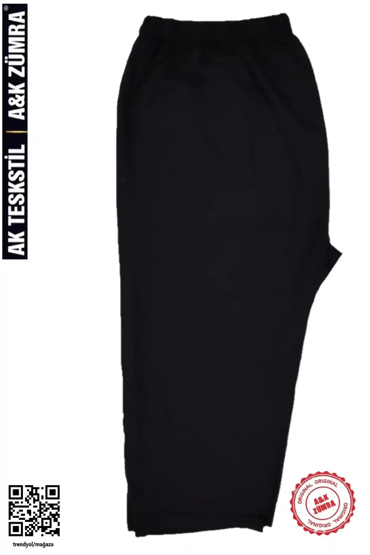 A&K Zümra Kadın Penye Diz Altı Düz Kapri: Rahat ve Şık Günlük Giyim Parçası