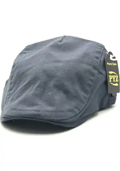 Accessory City Yazlık Erkek Keten Kasket Şık ve Rahat Yaz Aksesuarı