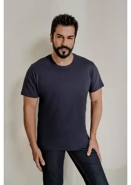 Altınyılz Classics Erkek Lacivert %100 Pamuk Slim Fit Bisiklet Yaka Tişört İnceleme ve Detaylar