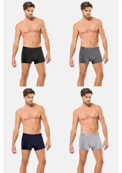 Anıt 3'lü Nefes Alan Bambu Boxer Şort Seti Yumuşak ve Dayanıklı Tasarım