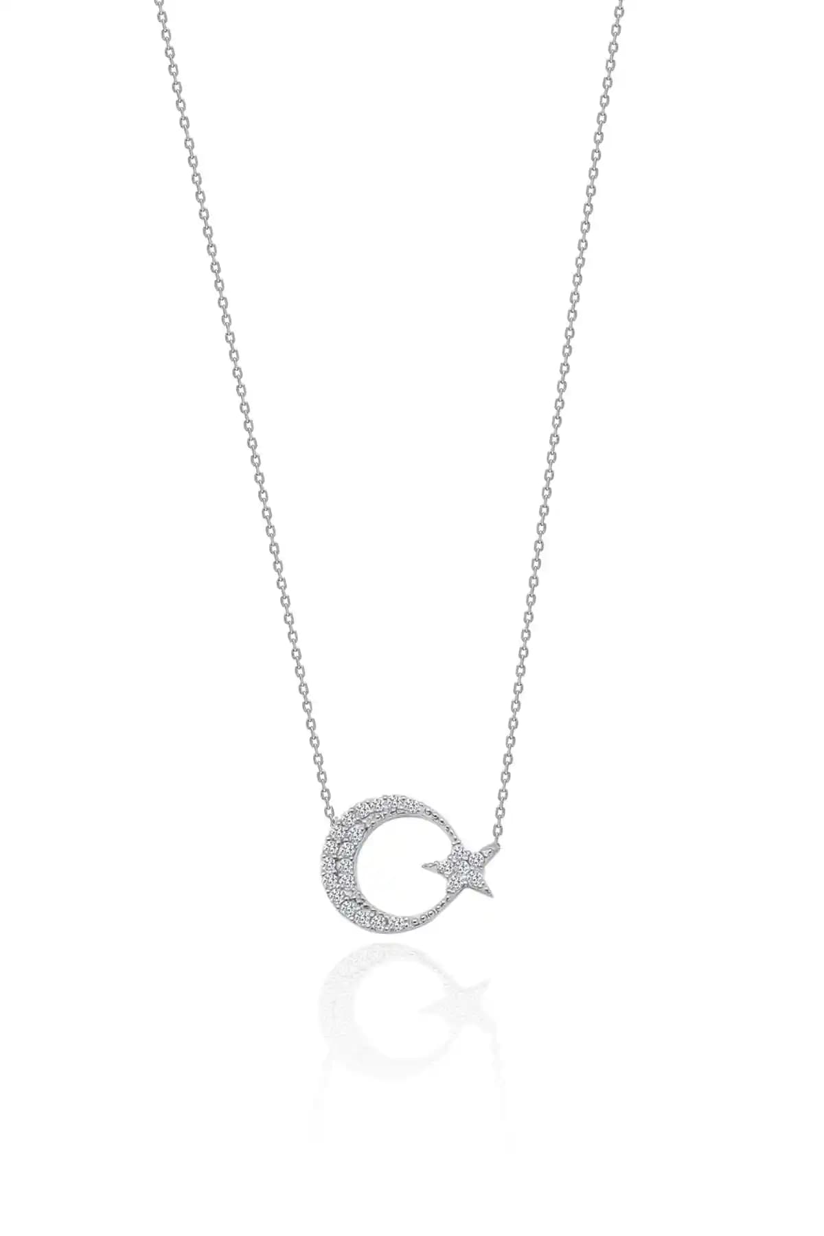Aykat Ay Yıldız Güldüş Kolye: Zarif ve Anlamlı 925 Ayar Gümüş Takı Seçenekleri