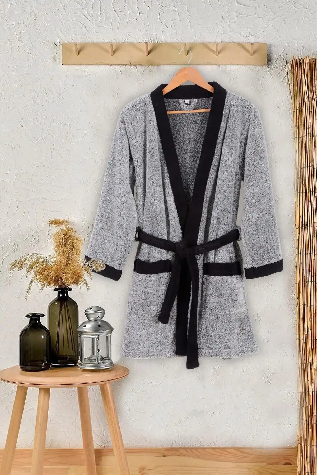 Brntekstil Welsoft Kimono Peluş Polar Sabahlık: Sıcak ve Konforlu Ev Giyim Seçeneği