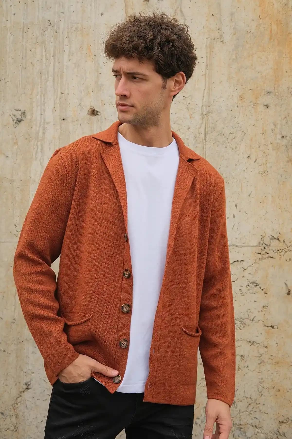 CHUBA Erkek Kruvaze Yaka Düğmeli Cepli Triko Hırka İnceleme ve Kullanım Özellikleri