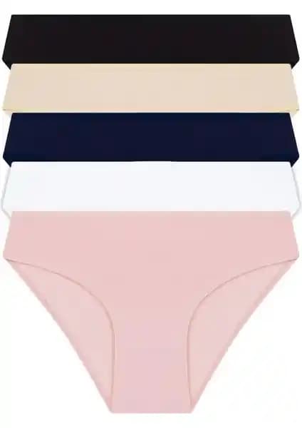 Cottonhill Basic Pamuklu Bikini Külot 5'li Paket: Rahat ve Sağlıklı Günlük İç Giyim