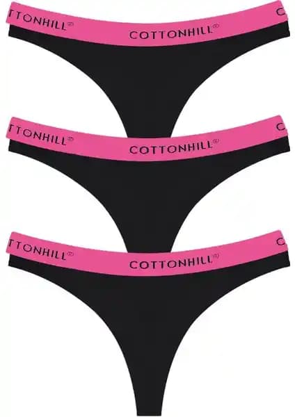 Cottonhill Pamuklu Kadın Tanga Külotları Günlük Kullanım İçin Uygun ve Konforlu Seçenekler