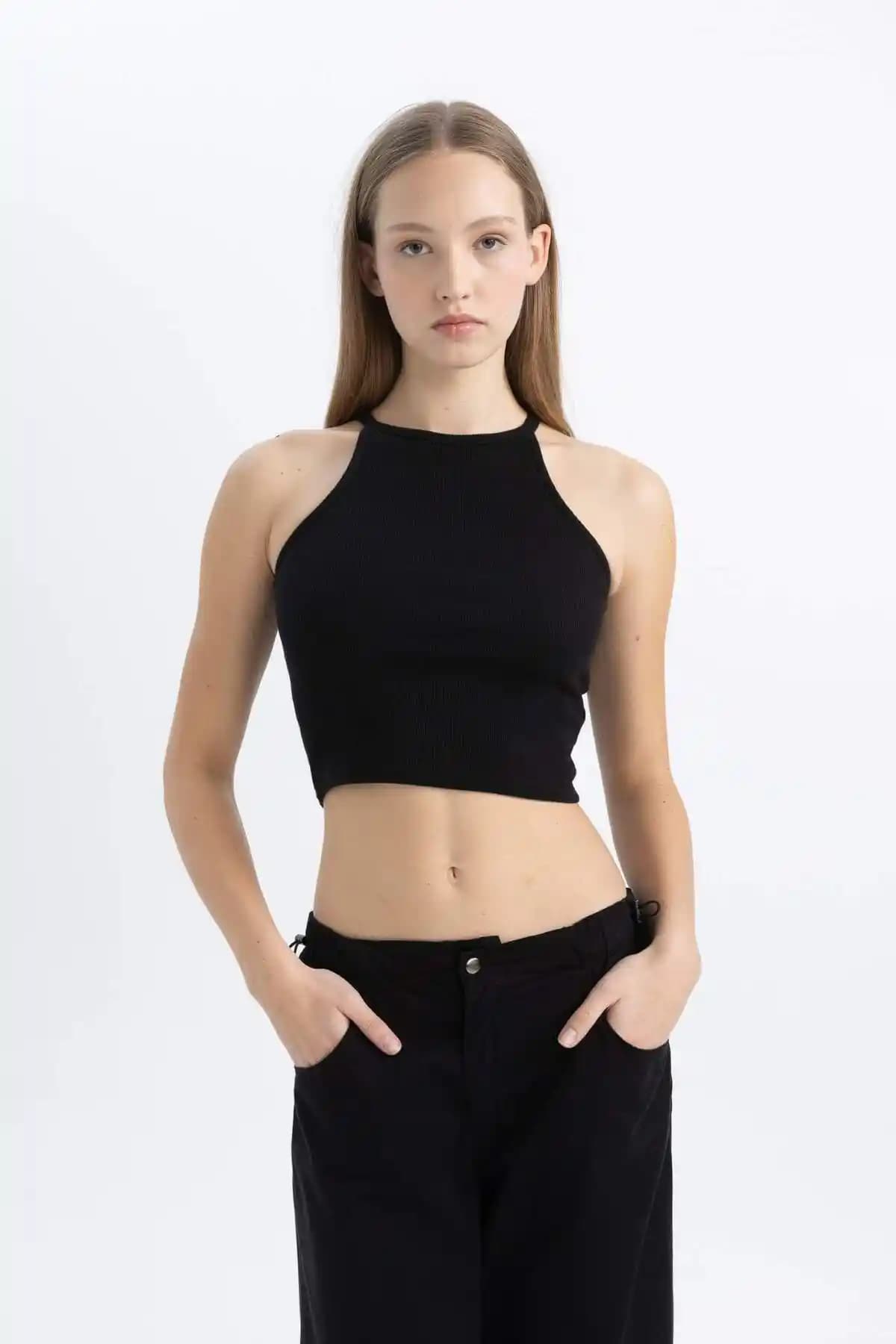 DeFacto Koş Fitilli Kaşkorse Atlet Günlük ve Spor Kullanımı İçin Uygun