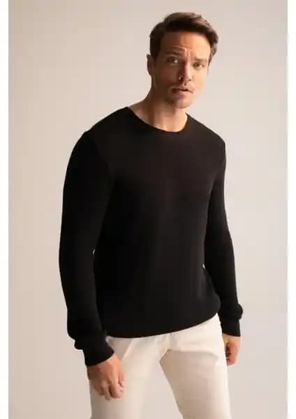 DeFacto Regular Fit Bisiklet Yaka Triko Kazak İnceleme ve Kullanıcı Yorumları