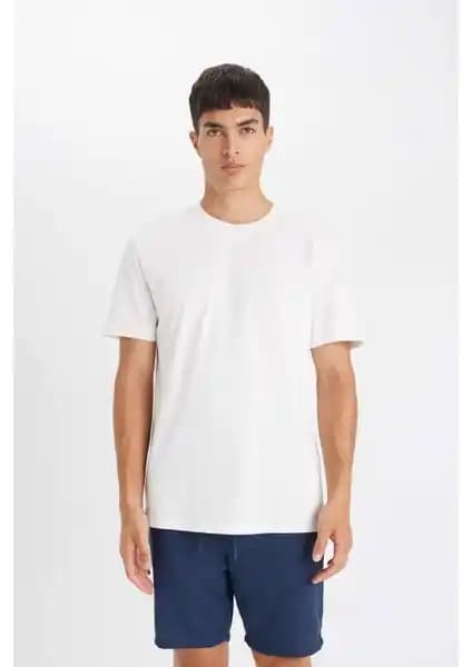 DeFacto Slim Fit Dar Kesim Bisiklet Yaka Modal Karışımlı Pamuklu Tişört İncelemesi