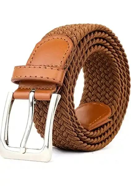 Deribond Erkek Elastik Örgülü Kemer: Şıklık ve Konforu Bir Arada Sunar