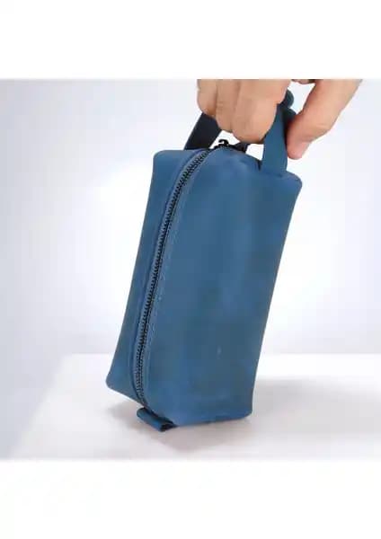 Design Craft Deri Erkek El Çantası Dopp Kit: Şık ve Dayanıklı Günlük Kullanım Çantası