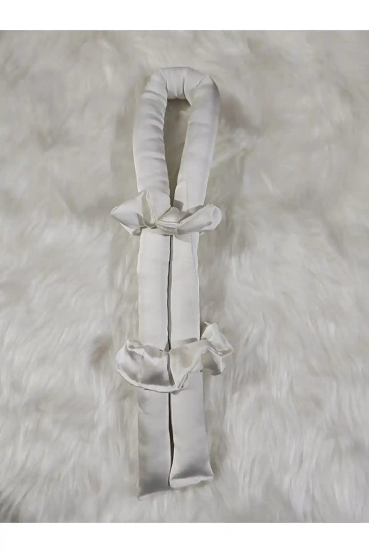 Elvinege Beyaz Renk Isısız Saç Şekillendirici Seti Doğal Dalga ve Hacim Sağlar