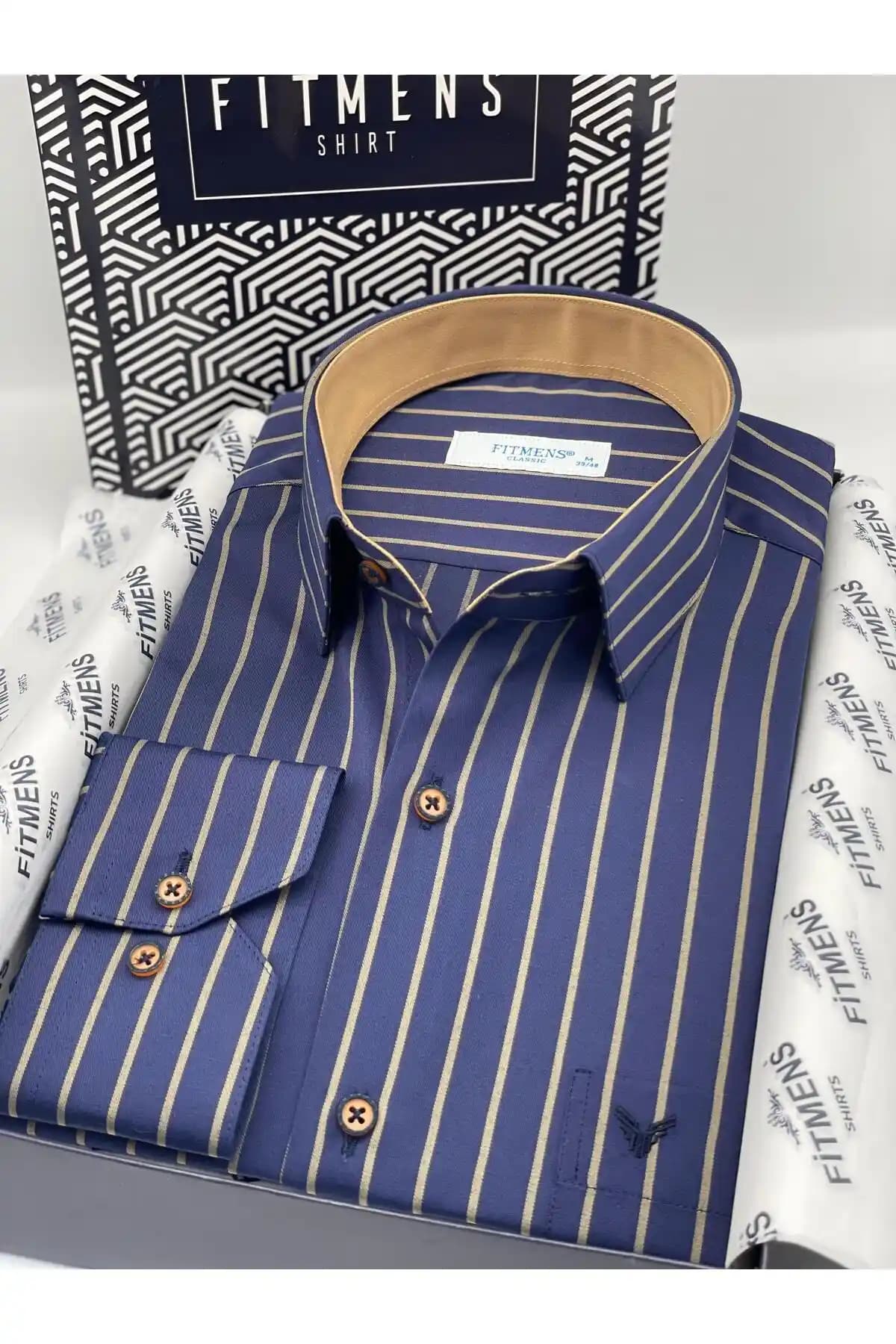 Fitmens Klasik Uzun Kol Premium Çizgili Erkek Gömlek İnceleme ve Özellikleri