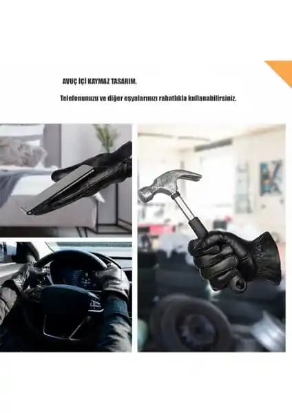 Fubileather Hakiki Kuzu Derisi Erkek Eldiveni: Şıklık ve Konfor Sunan Kış Aksesuarı