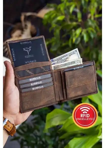 Garbalia Jackson Hakiki Deri Bozuk Para Gözlü Cüzdan Günlük Şıklık ve Dayanıklılık Sunar