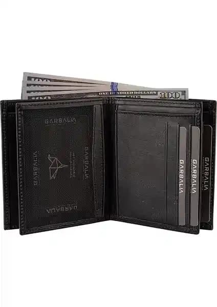 Garbalia Marshall Hakiki Deri Erkek Cüzdanı: Şıklık ve Dayanıklılığı Bir Arada Sunar