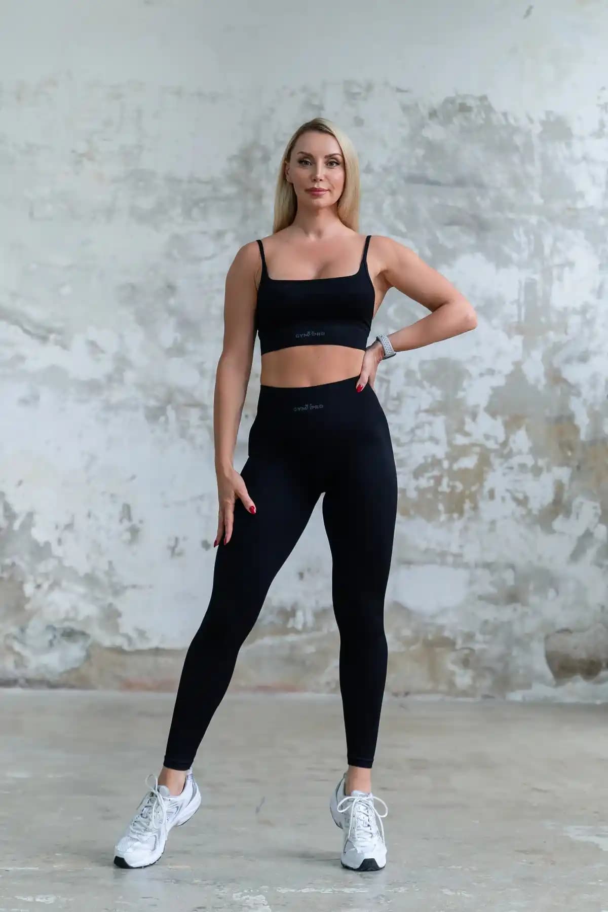 GYMXPRO Puhs-up Detaylı Fitilli Yoga ve Fitness Takımı Günlük ve Spor Kullanımına Uygun