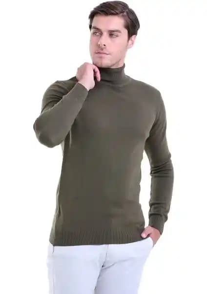 Hatemoğlu Erkek Çağla Renkli Regular Fit Balıkçı Yaka Triko Kazak İnceleme ve Detaylar