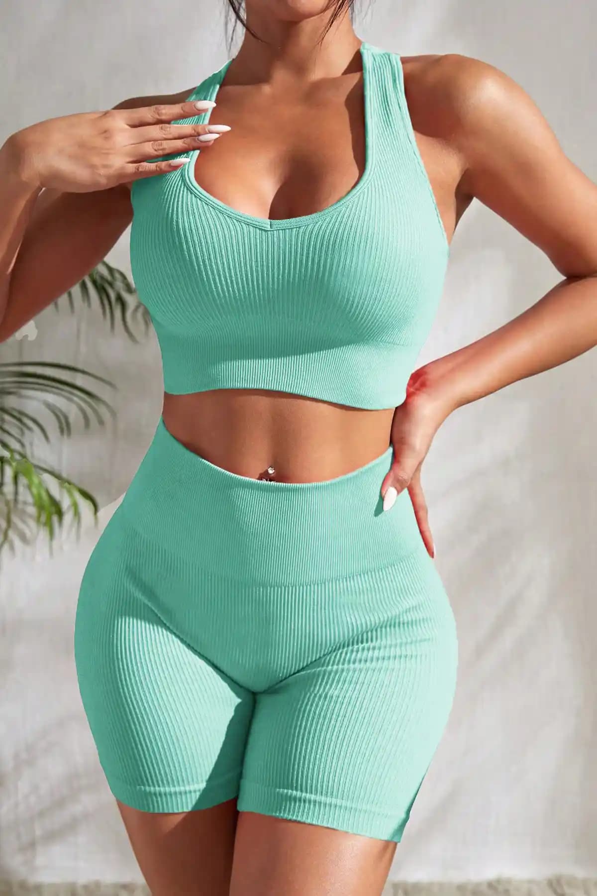 İmoda Kadın Açık Mavi Yüksek Bel Çapraz Sırt Detaylı İç Giyim Takımı İncelemesi ve Özellikleri