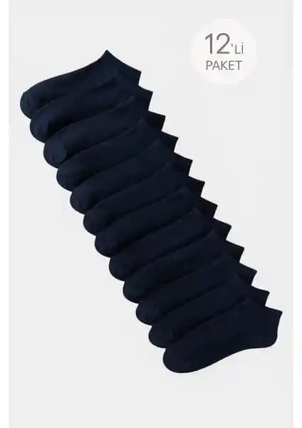 Katia & Bony 12'li Basic Step Çorap: Unisex, Rahat ve Dayanıklı Günlük Çorap Seçeneği