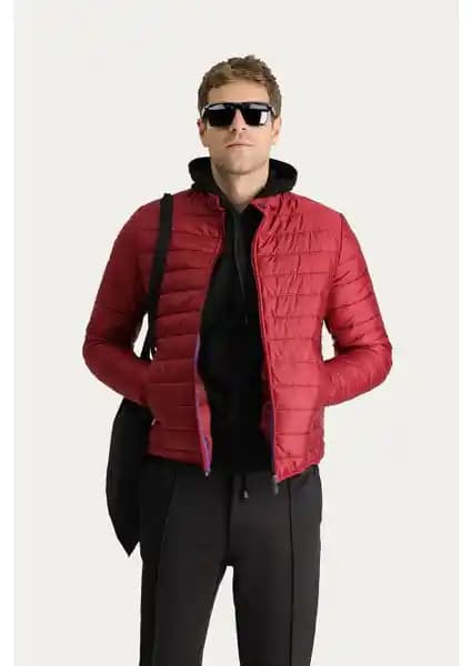 Kiğılı Kapitone Spor Mont Erkekler İçin Fonksiyonel ve Şık Kış Giyim Seçeneği