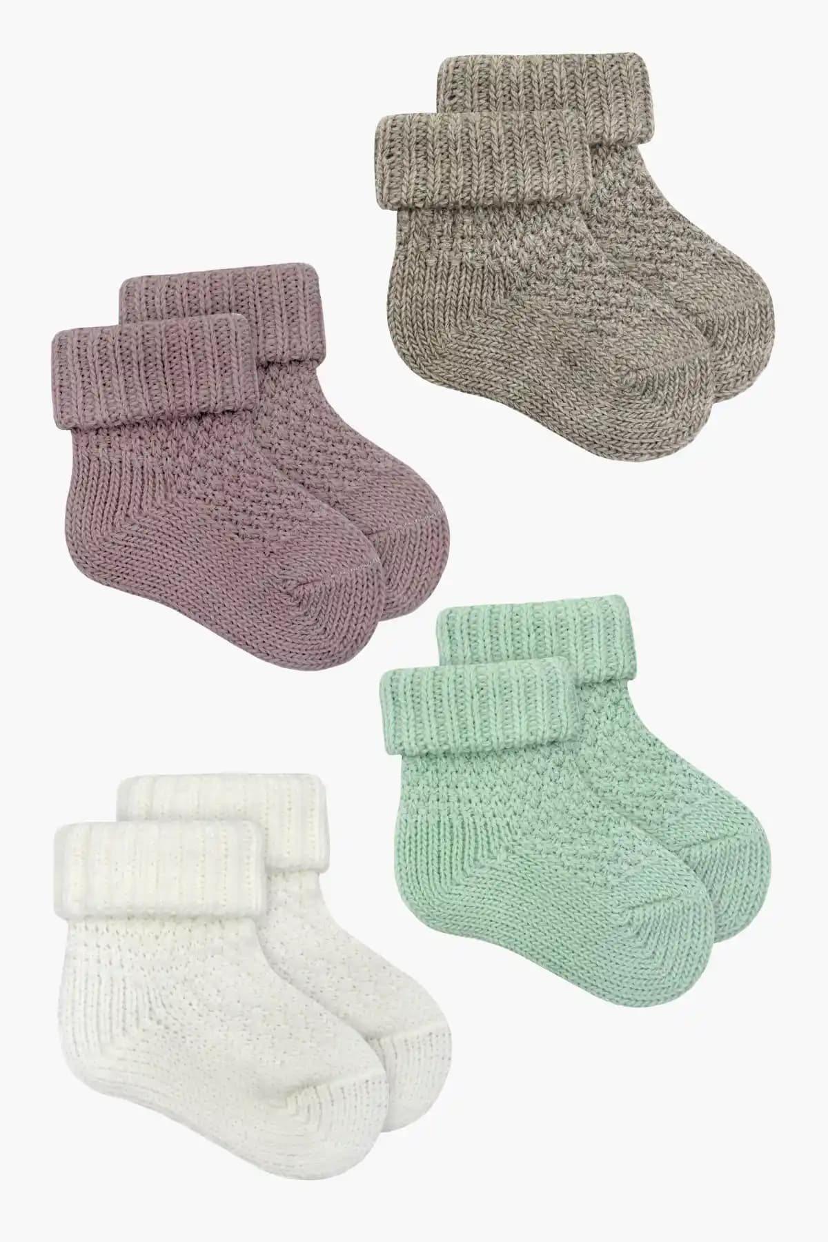 Little Jom Bebek Çorap Seti Organik Pamuk ile Konfor ve Şıklık Sunar