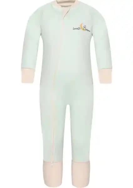 Luna di Cotone Pamuklu Uyku Tulumu 1.0 Tog Bahar ve Serin Akşamlar İçin Güvenli Bebek Uyku Çözümü