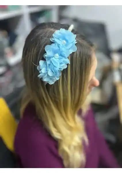 Melkady 233 İnci Çiçekli Taç: Zarif ve Çok Yönlü Kadın Aksesuarı