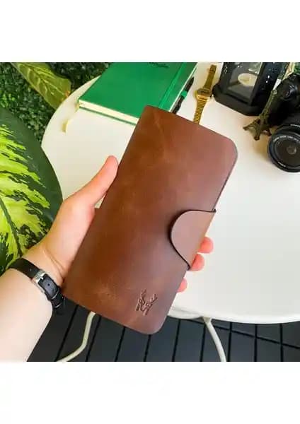 Modica Amando Hakiki Deri İş ve Günlük Kullanım İçin Şık ve Fonksiyonel Cüzdan