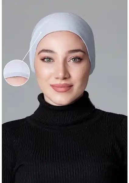 Nanak Açık Gri Penye Kaymayan Bone: Rahat ve Güvenilir Günlük Başlık Aksesuarı