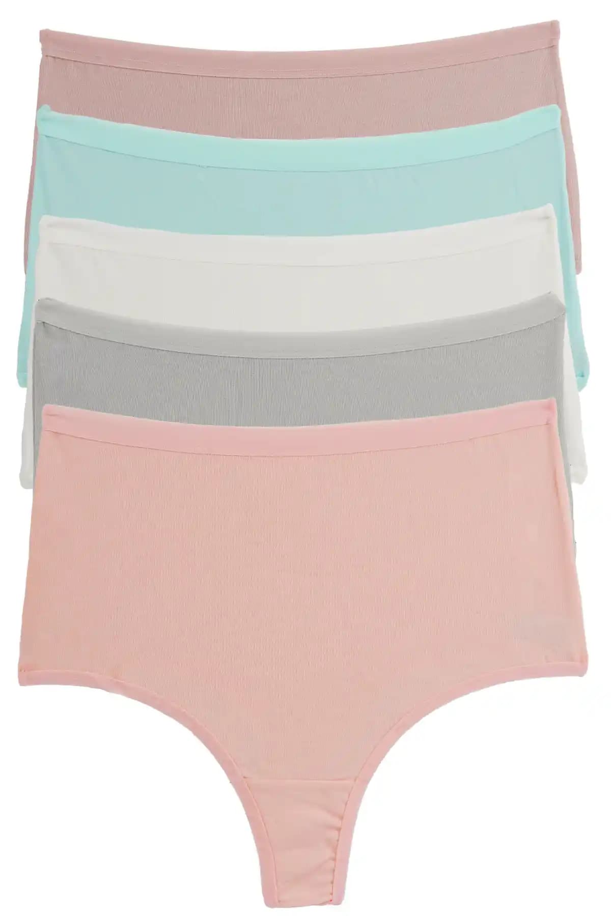 Nicoletta Kadın Yüksek Bel Tanga: Şıklık ve Konfor Sunan Zarif İç Giyim Ürünü