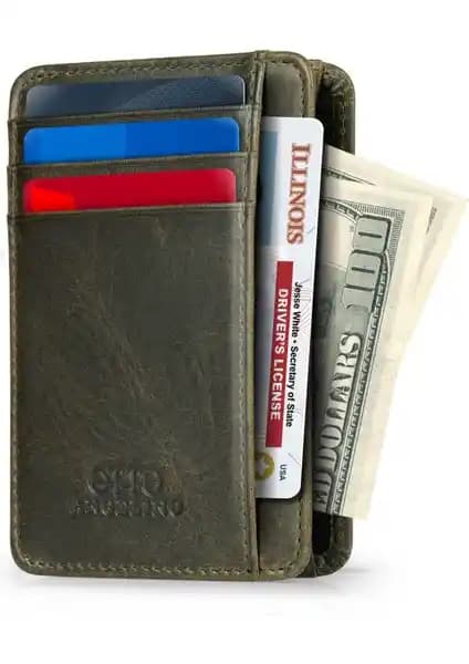 Otto Ot114 ve Visso 606 Hakiki Deri Cüzdanların Karşılaştırması