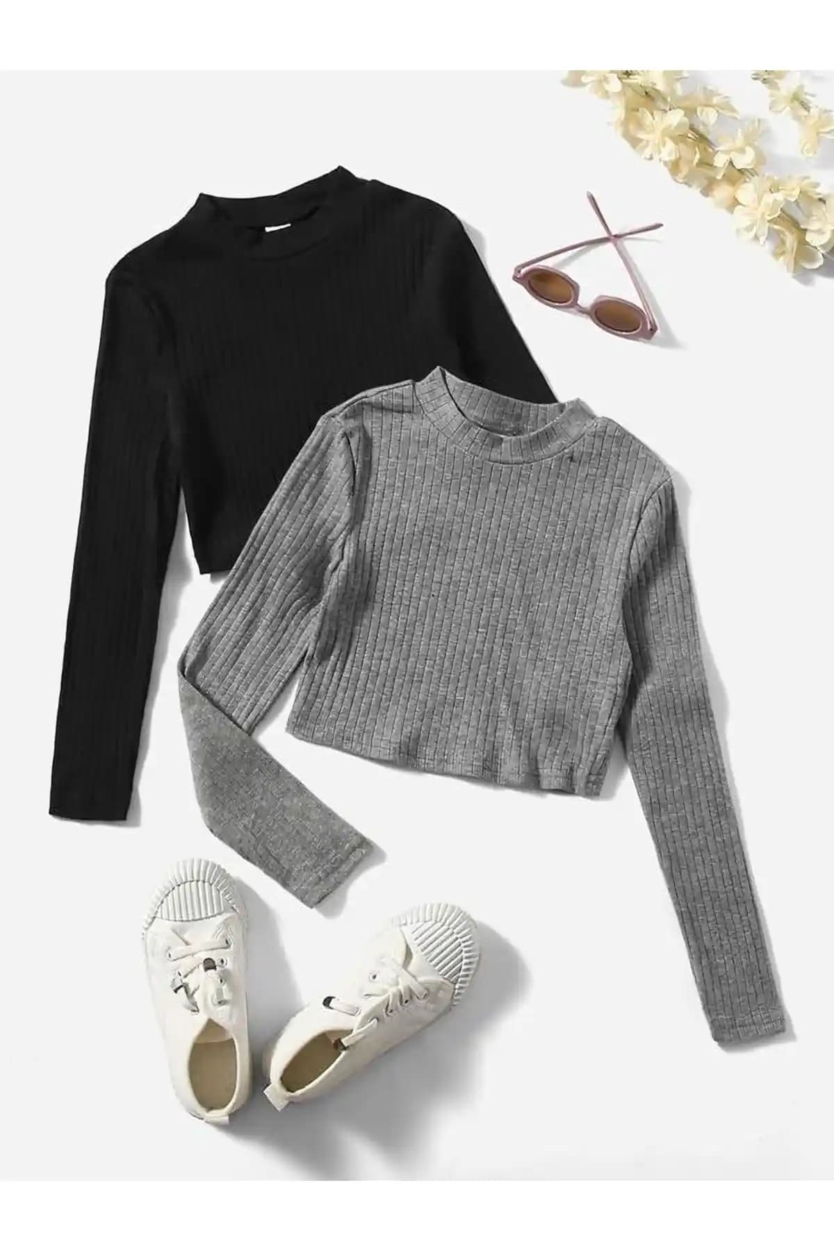 Öz Pamuk Kadın 2'li Fitilli Crop Bluz İncelemesi ve Kombinasyon Önerileri