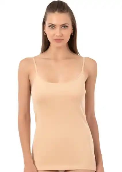 Özkan 0107 Kadın Atlet: %100 Doğal Pamuk, Şık ve Rahat Askılı Atlet Seçenekleri