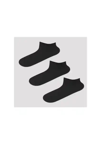 Penti Siyah Erkek Süper 3'lü Patik Çorap: Konfor ve Uygun Fiyatlı Tasarım