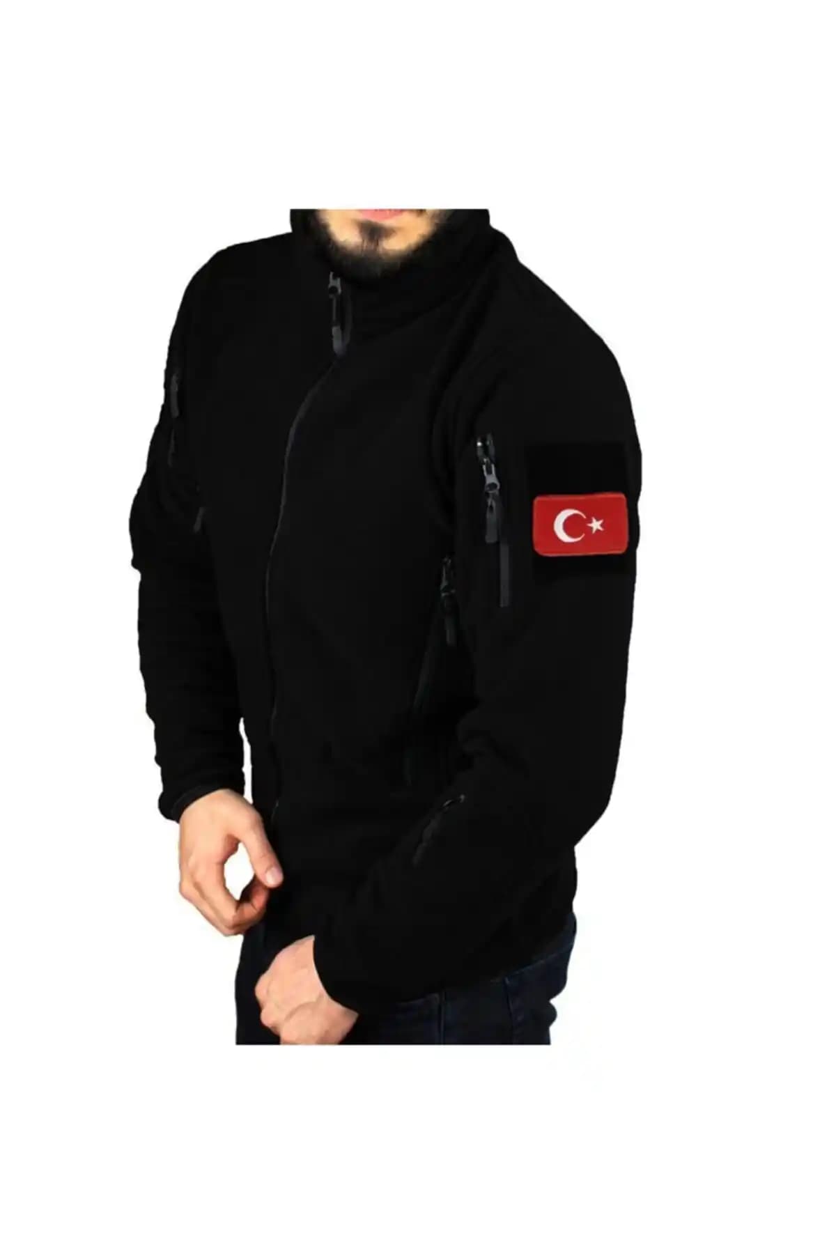 Silyon Siyah Taktik Polar Mont: Fonksiyonellik ve Şıklığın Modern Buluşması