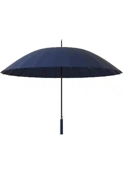 Sowow 24 Kaburgalı Rüzgar Geçirmez Büyük Şemsiye Dayanıklılık ve Estetik Birlikteliği