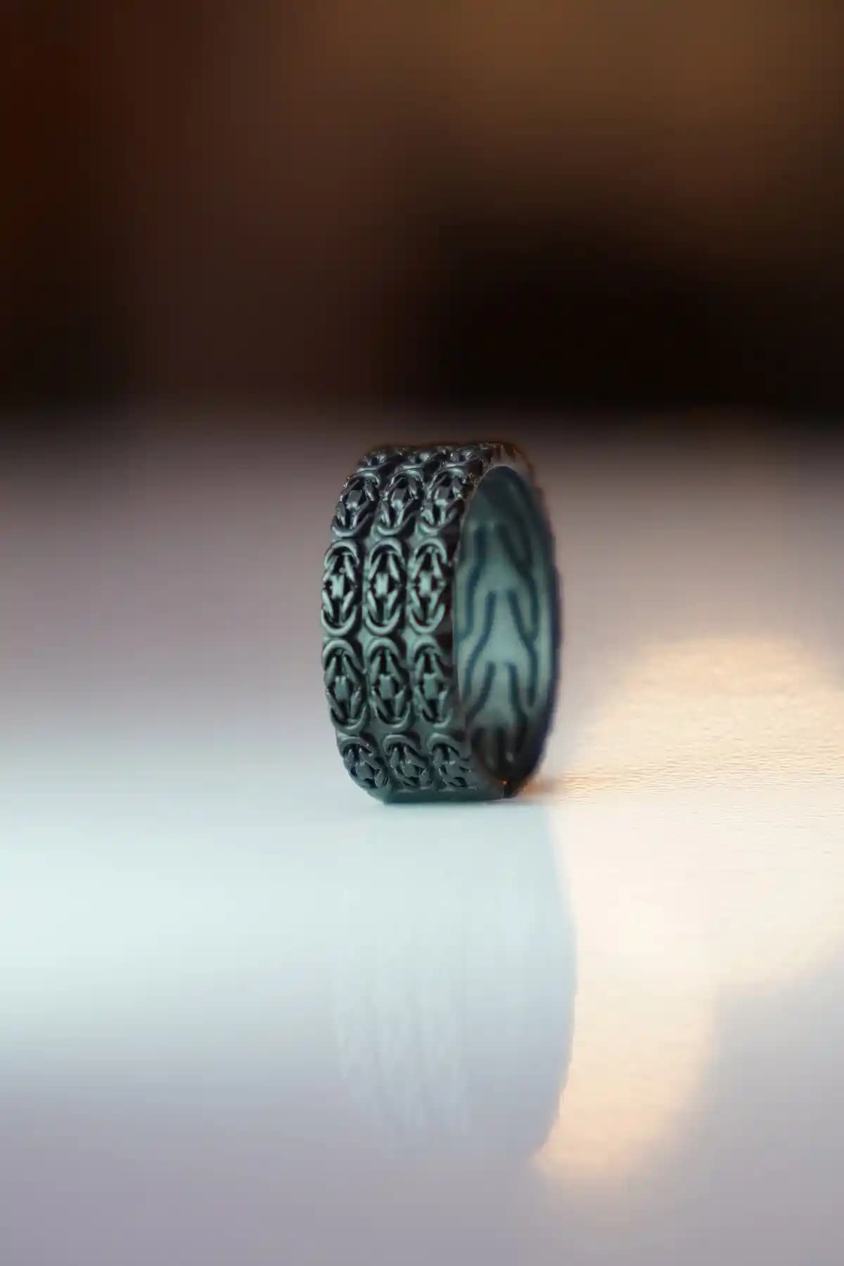 THE Gifts Balık Sırtı Model Ayarlanabilir Siyah Titanyum Yüzük İnceleme ve Kullanıcı Yorumları