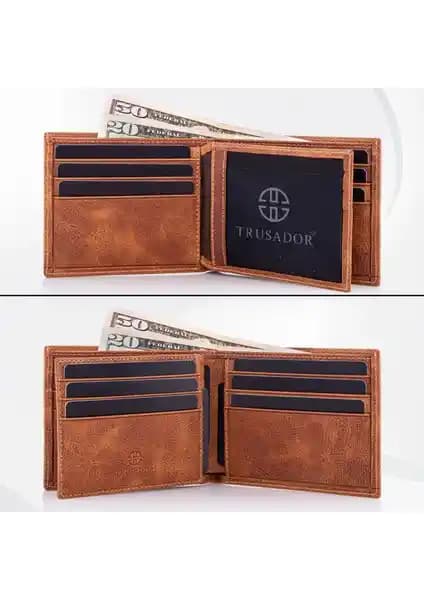 Trusador Savona Klasik Hakiki Deri Erkek Cüzdanı Günlük Kullanım ve Güvenlik Özellikleri