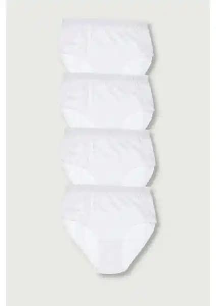 Tutku 4'lü Paket Yüksek Bel Pamuk Ribana Kadın Bato Külotleri Detaylı İnceleme