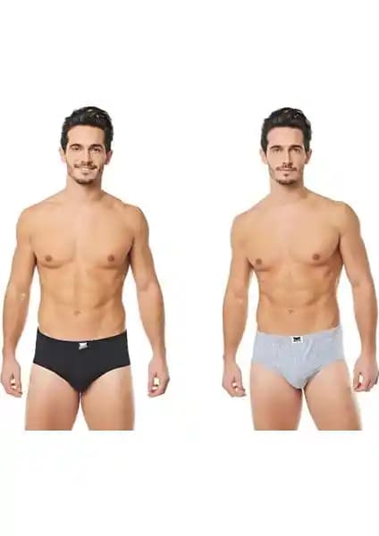 Tutku Erkek Slip Külot Gri 6'lı Paket: Yüksek Konfor ve Dayanıklılık Sunan İç Giyim