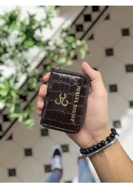 Visso 661 Fermuarlı Kredi Kartlık Modeli: Şık ve Dayanıklı Gerçek Deri Tasarımı