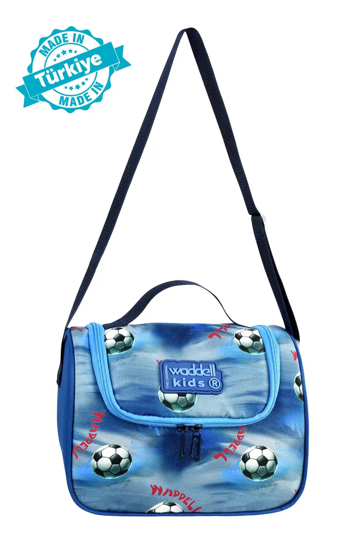 Waddell Lisanslı Dinazor Desenli Termal Çocuk Beslenme Çantası Güçlü ve Eğlenceli Tasarımıyla