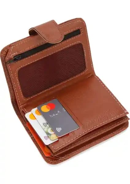 Yeni Nesil Kot Kumaşlı Erkek Cüzdan ve Kartlık Tasarımı Günlük Kullanım İçin Uygun