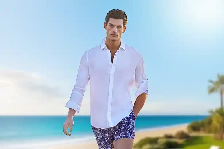 Havuz ve Plaj İçin Erkek Gömlek Seçenekleri: Kumaş, Stil ve Fonksiyonellik
