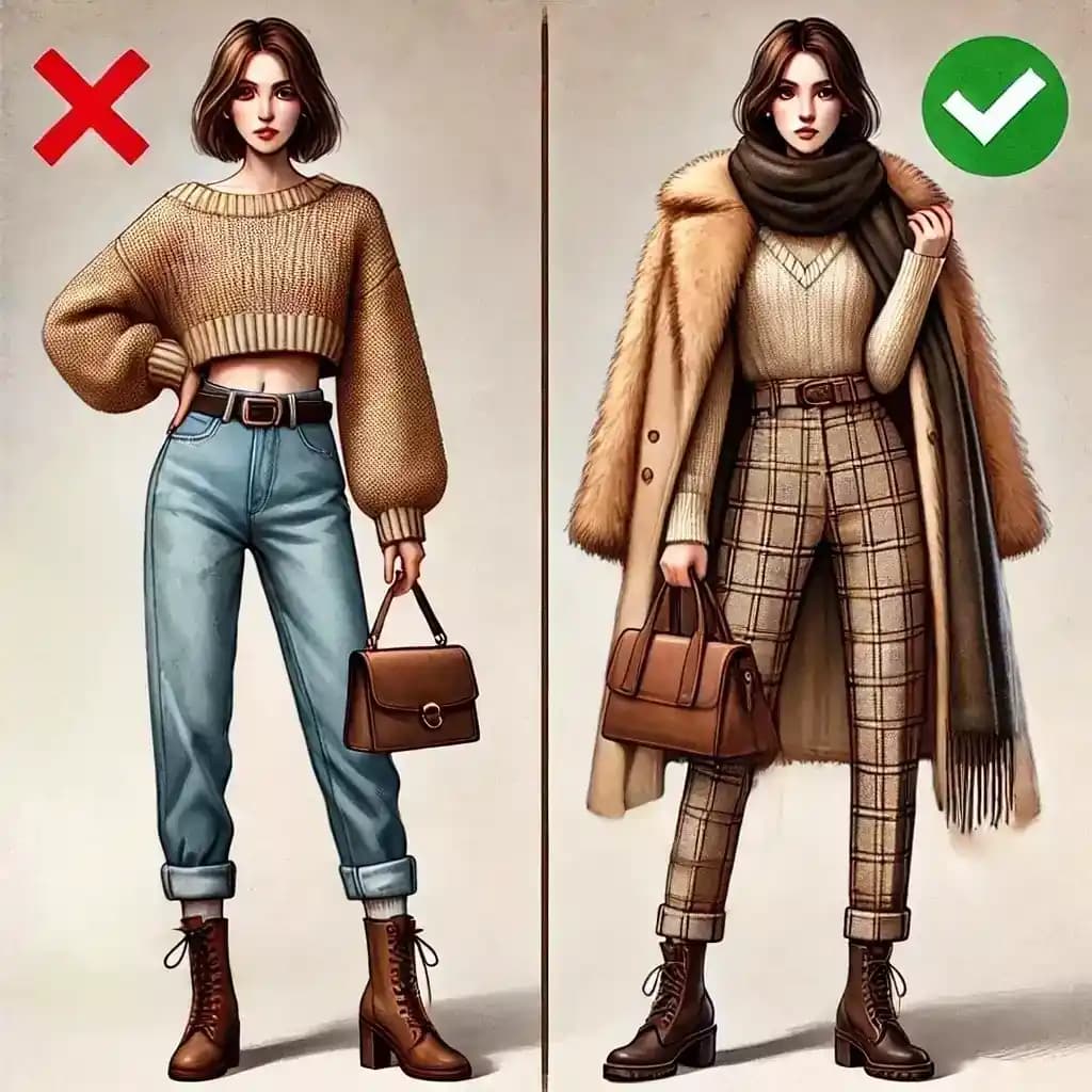 Kışlık ve Tatil Temalı Kadın Modasında Fonksiyonel ve Estetik Kıyafet Seçenekleri