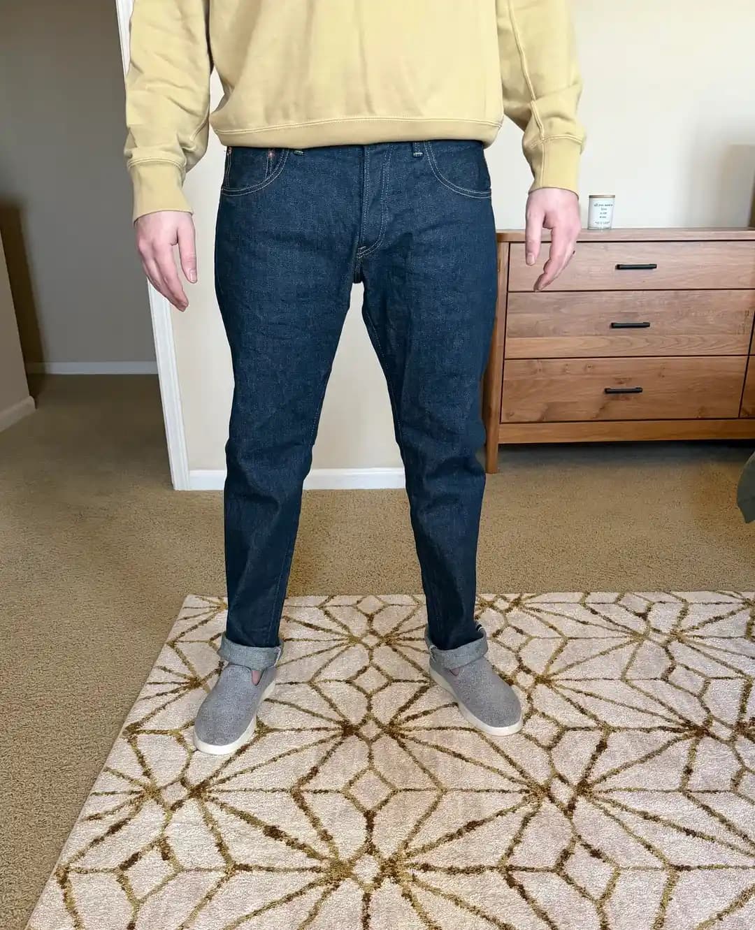 Oni 121S Ishikawadai 15oz Relaxed Tapered Jean Pantolonların Fit ve Kesim Özellikleri