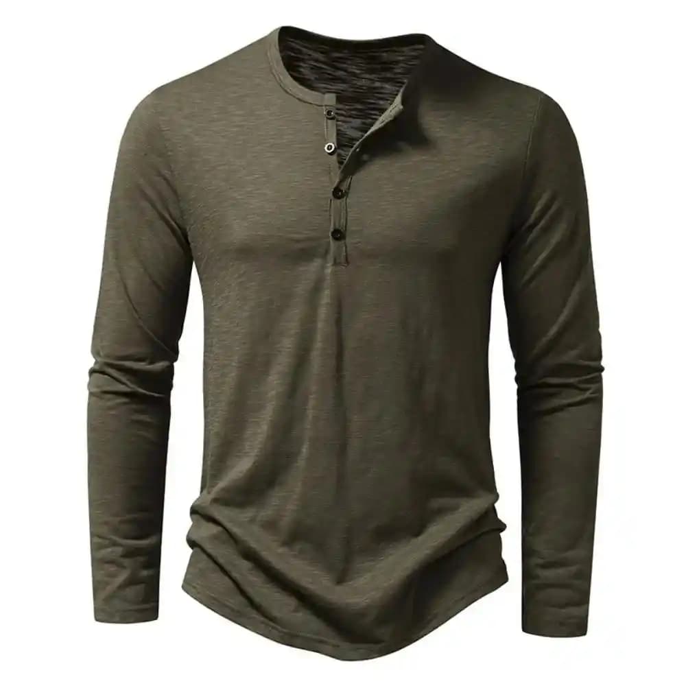 Vücuda Oturan Slim Fit Henley Gömlekler: Öne Çıkan Markalar ve Seçim İpuçları