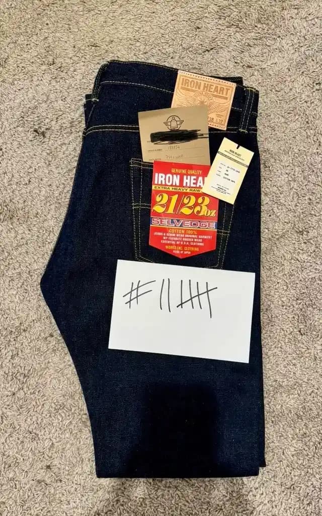 Y5 Iron Heart 777S UHR (21-23oz) Ağır Ham Denim Kullanımı ve Bakım Rehberi