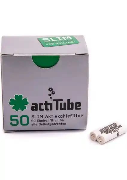 Actitube 7mm Kömürlü Pipo Filtresi: Sağlıklı ve Ekonomik Kullanım İçin Yüksek Kalite Filtreleme Çözümü