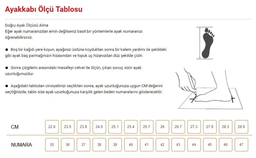 Ayak Numaranızı Doğru Belirleme Rehberi: Giyim ve Aksesuarlar İçin Ayak Ölçüsü Nasıl Alınır